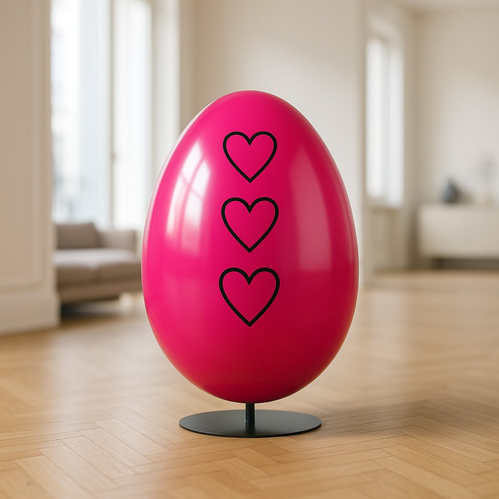 Esculturas de Pascua hechas de resina artística