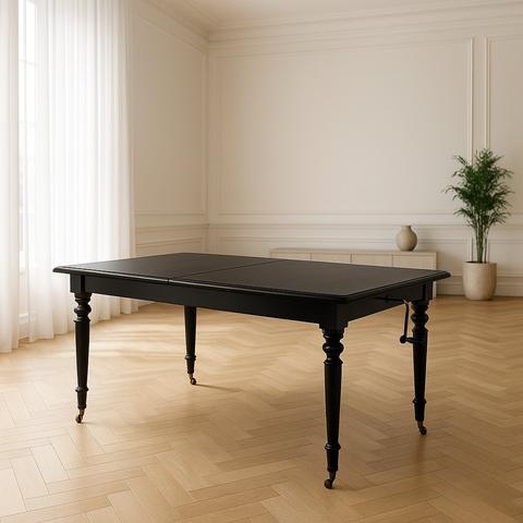 Luxury Baroque Dining Tables in a bright living room with herringbone parquet