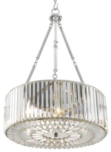Casa Padrino Luxus Kronleuchter Silber 53 x H. 77,5 cm - Luxus Hotel Kollektion