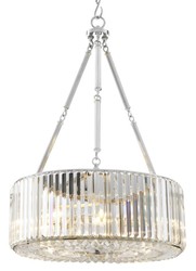 Casa Padrino luxury chandelier silver 53 x H. 77,5 cm - luxury hotel collection