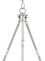 Casa Padrino luxury chandelier silver 53 x H. 77,5 cm - luxury hotel collection
