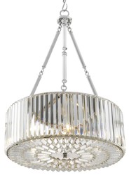 Casa Padrino luxury chandelier silver 53 x H. 77,5 cm - luxury hotel collection