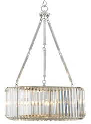 Casa Padrino luxury chandelier silver 53 x H. 77,5 cm - luxury hotel collection