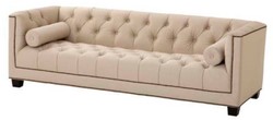 Casa Padrino designer sofa sand-colored 230 x 85 x H. 72 cm - Luxury Hotel Collection