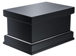 Base de lujo Casa Padrino para objetos decorativos negro 63 x 43 x 36 cm H. - edición limitada