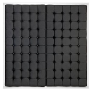 Casa Padrino hôtel de luxe lit tête de lit noir 180 x H. 180 cm - chambre à coucher Mobilier design