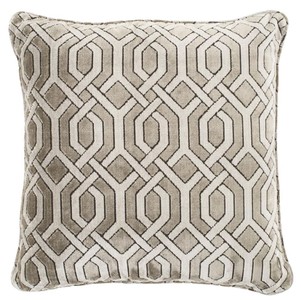 Casa Padrino Decoration Pillow / Cushion Gray 60 x 60 cm - Luxury Living Room Accessories