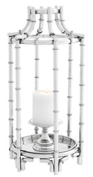 Casa Padrino candelabros de plata 30,5 x 30,5 x 60,5 cm H. - accesorios restaurante del hotel de lujo