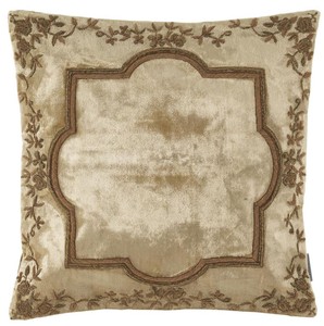 Casa Padrino Hotel Pillow Beige / Gold 40 x 40 cm - Luxury Pillow