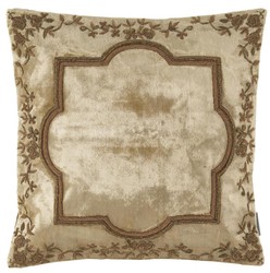 Casa Padrino Hotel Pillow Beige / Gold 40 x 40 cm - Luxury Pillow