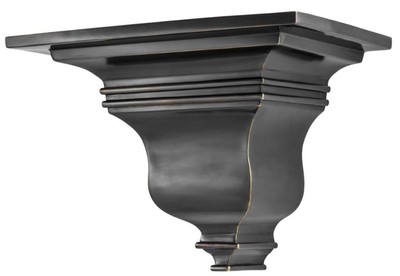 Casa Padrino di lusso in ottone a parete staffa bronzo 34 x 25 x H. 25 cm - mobili art deco
