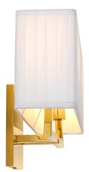 Casa Padrino lampada da parete di lusso in oro 36 x 13,5 x H. 27 cm - lampada da parete soggiorno