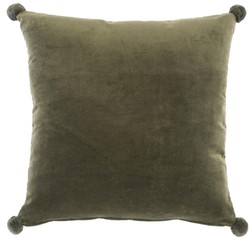 Casa Padrino Luxury Cushion Green / Gold 60 x 60 cm - Living Room Accessories