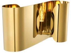 Casa Padrino de lujo sala de estar luz de la pared de oro de 38 x 11 x H. 21 cm - lámpara de diseño hotel de la pared del restaurante