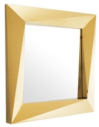 Casa Padrino Miroir de luxe / miroir miroir Or 100 x H. 100 cm - qualité de luxe