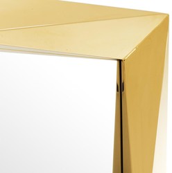 Casa Padrino Miroir de luxe / miroir miroir Or 100 x H. 100 cm - qualité de luxe