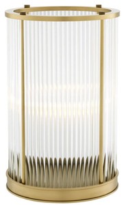 Casa Padrino candela di lusso ottone antico 20 x H. 32 cm - Hotel ristorante accessori
