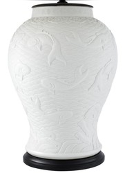Casa Padrino luxury porcelain table light white - limited edition