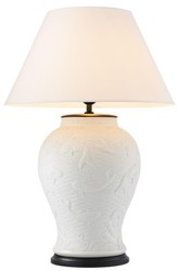 Casa Padrino luxury porcelain table light white - limited edition