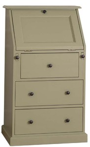 Casa Padrino Landhausstil Sekretär mit 5 Schubladen 65 x 45 x H. 110 cm - Möbel im Landhausstil
