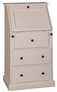 Casa Padrino Landhausstil Sekretär mit 5 Schubladen 65 x 45 x H. 110 cm - Möbel im Landhausstil