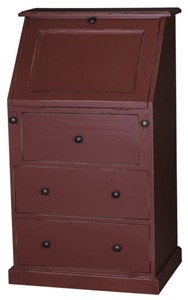 Casa Padrino Landhausstil Sekretär mit 5 Schubladen 65 x 45 x H. 110 cm - Möbel im Landhausstil