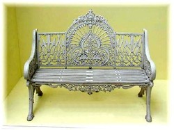 Jugendstil Gartenbank Metall Eisen Gussmetal Garten Bank Barock Furniture Garden Bench Baroque Art Nouveau Jugendstil Gartenbank Metall Eisen Gussmetal Garten Bank Barock Furniture Garden Bench Baroque Art Nouveau