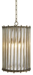 Casa Padrino lantern / pendant lamp in antique brass 35 x H. 53 cm - luxury hotel furniture