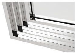 Casa Padrino salon miroir argent 86 x H. 219 cm - miroir mural de luxe