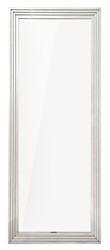 Casa Padrino salon miroir argent 86 x H. 219 cm - miroir mural de luxe