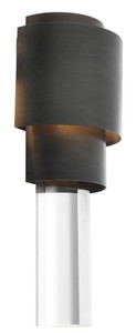 Casa Padrino Wohnzimmer Wandlampe Bronze 15 x 10 x H. 37 cm - Luxus Qualität