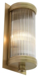 Casa Padrino luxury living room wall lamp brass 13 x 11 x H. 29 cm - Hotel Furniture