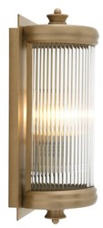 Casa Padrino luxury living room wall lamp brass 13 x 11 x H. 29 cm - Hotel Furniture