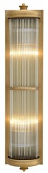 Casa Padrino lampada da parete di lusso da soggiorno in ottone 13 x 11 x H. 52 cm - Arredo Hotel
Casa Padrino applique in argento con vetro trasparente 42 x 23 x H. 20 cm - qualità di lusso