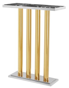 Casa Padrino consolle di lusso oro 70 x 30 x H. 93 cm - arredamento di design dell'hotel