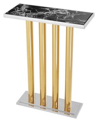 Casa Padrino console de luxe en or 70 x 30 x H. 93 cm - mobilier hôtel design