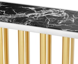 Casa Padrino console de luxe en or 70 x 30 x H. 93 cm - mobilier hôtel design