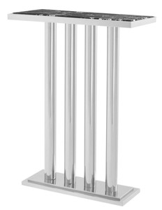 Casa Padrino consolle di lusso argento 70 x 30 x H. 93 cm - arredamento di design dell'hotel