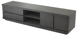 Casa Padrino meuble de télévision de luxe anthracite 220 x 52,5 x H. 53 cm - collection de luxe