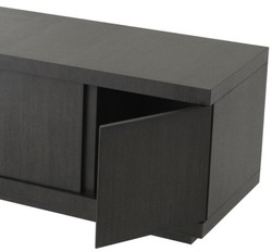 Casa Padrino meuble de télévision de luxe anthracite 220 x 52,5 x H. 53 cm - collection de luxe