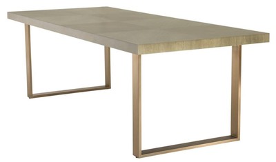 Casa Padrino Luxus Esstisch 230 x 100 x H. 75 cm - Esszimmermöbel
