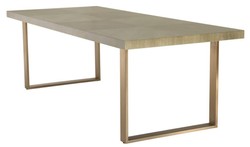 Casa Padrino mesa de comedor de lujo 230 x 100 x H. 75 cm - muebles de comedor