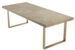 Casa Padrino mesa de comedor de lujo 230 x 100 x H. 75 cm - muebles de comedor