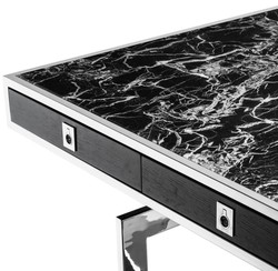 Casa Padrino luxury desk with 4 drawers 190 x 90 x H. 74,5 cm - luxury collection