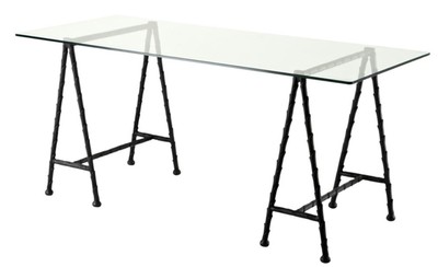Scrivania di lusso di Casa Padrino 170 x 80 x H. 77 cm - qualità di lusso