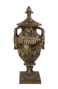 Casa Padrino Figurine da giardino di lusso - ghisa - aspetto in bronzo Casa Padrino Figurine da giardino di lusso - ghisa - aspetto in bronzo