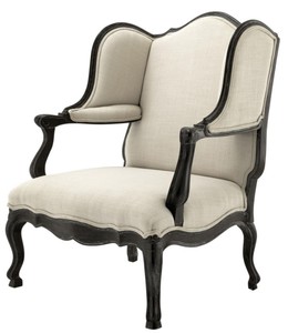 Casa Padrino fauteuil antique de luxe 89 x 87 x H. 113 cm - meuble club hôtelier