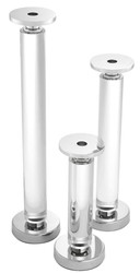 Casa Padrino Luxury Candle Holder Set of 3 - Hotel Restaurant Accessories