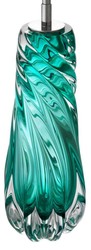 Casa Padrino lampe de table design turquoise 17 x 42 x H. 67 cm - collection de luxe