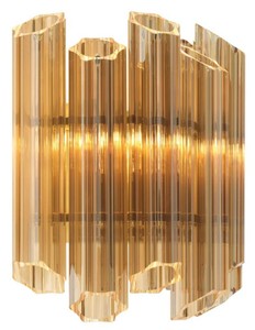 Casa Padrino luxury living room wall light gold 33 x 17 x H. 32,5 cm - luxury collection